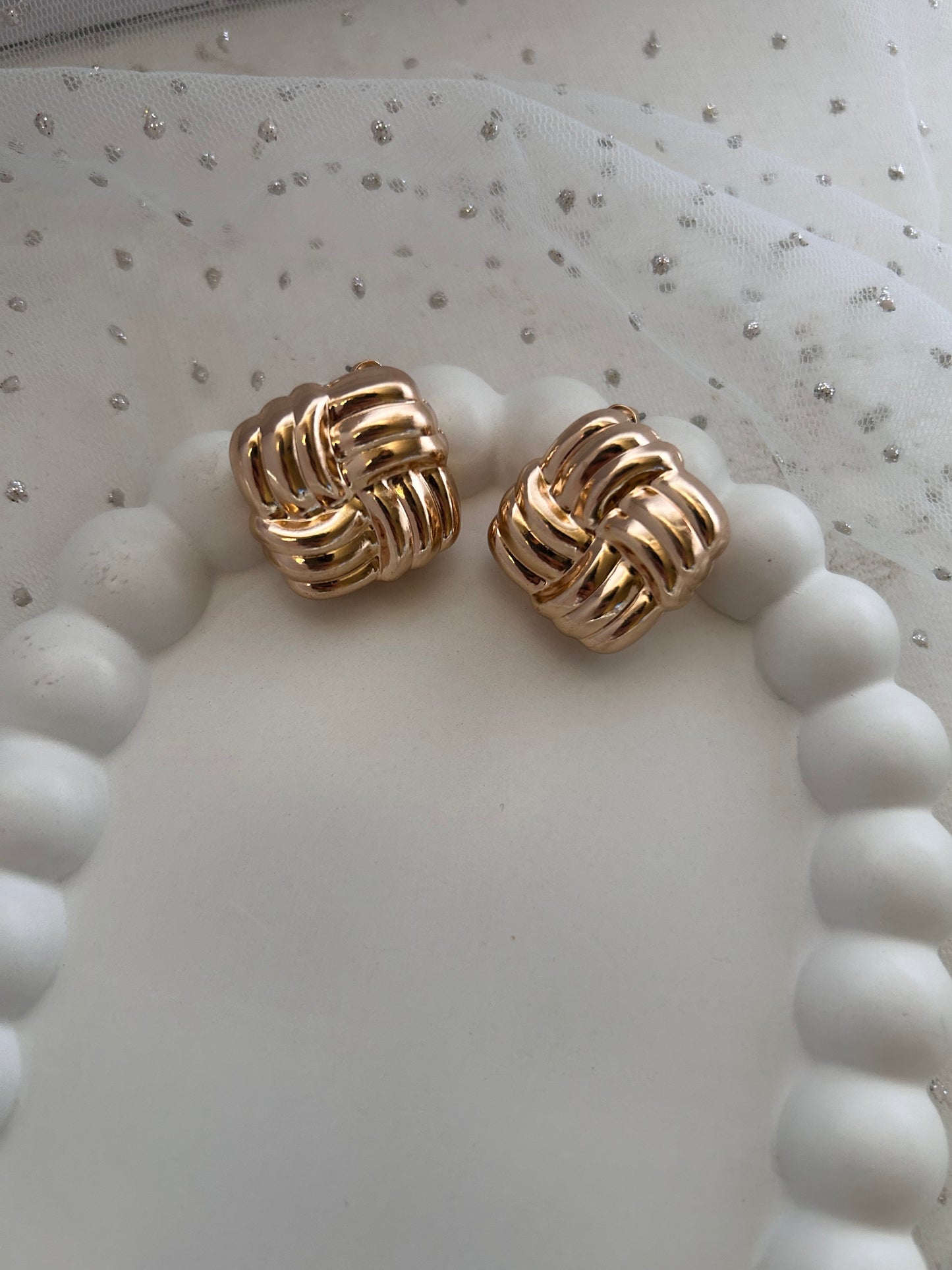 Combo Set 1 ( Set of 3  Chunky Earrings)