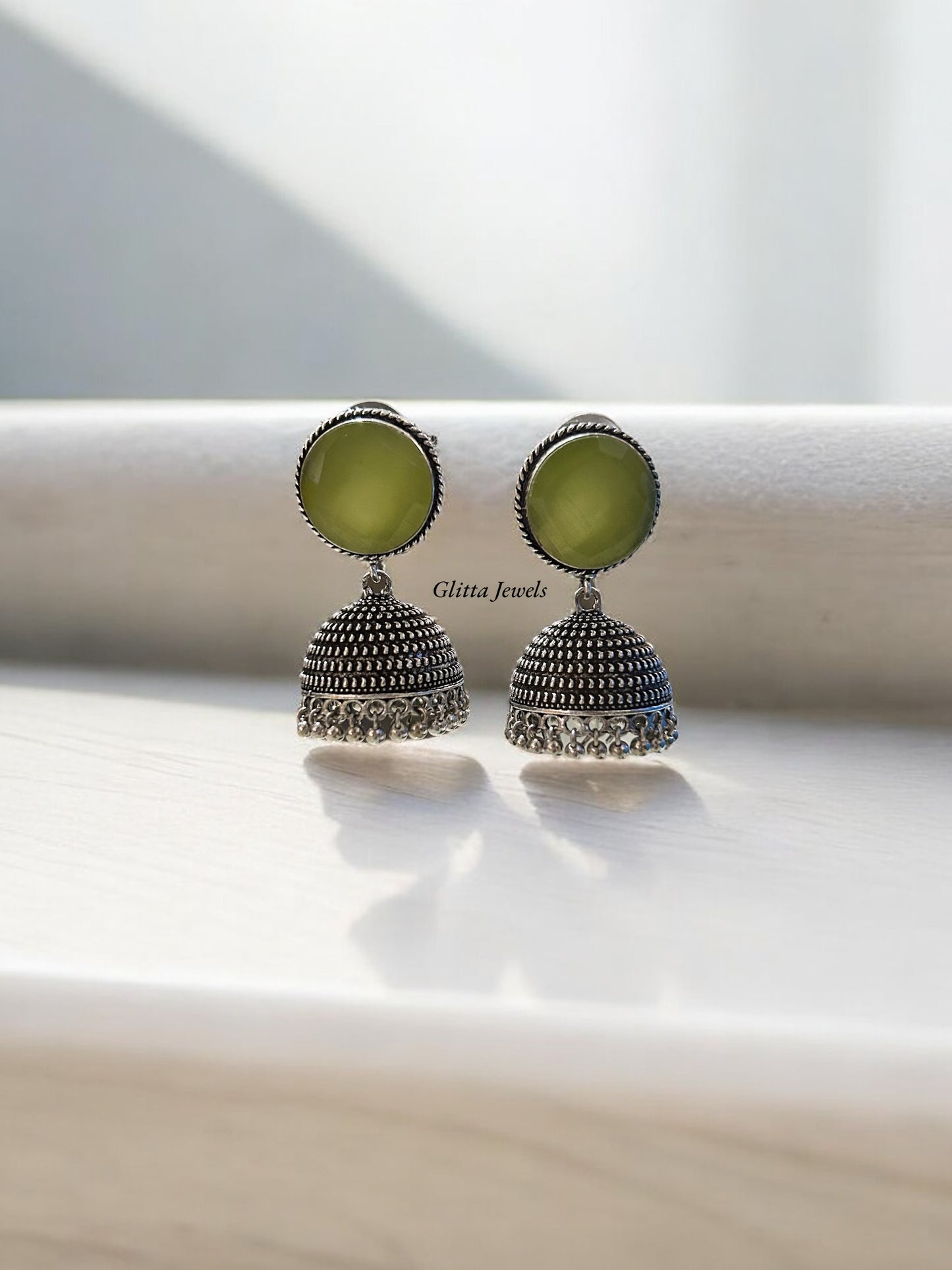 Light Green Elegant Jhumka