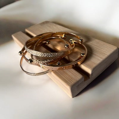 Trendy Gold Cuff Bracelet